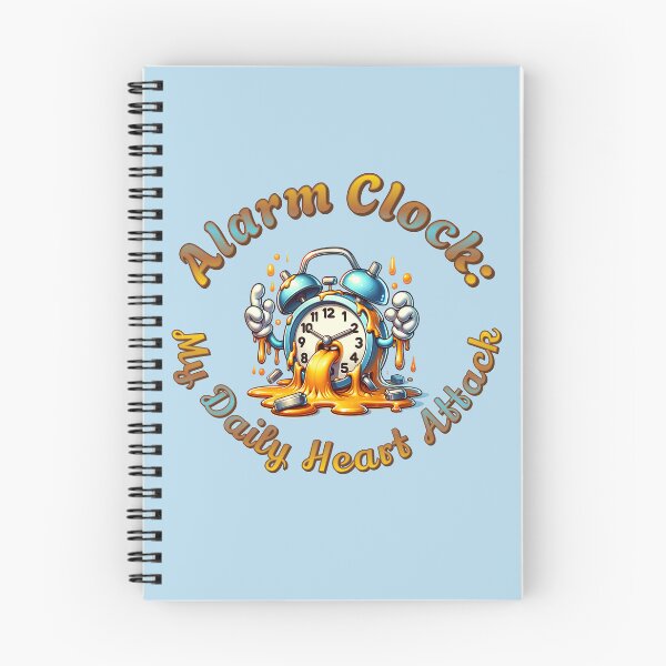 Item preview, Alarm Clock: My Daily Heart Attack designed and sold by AnalajiaDesigns.