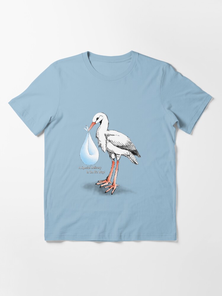 "Stork Special Delivery (Boy)" Tshirt for Sale by NovastormDesign