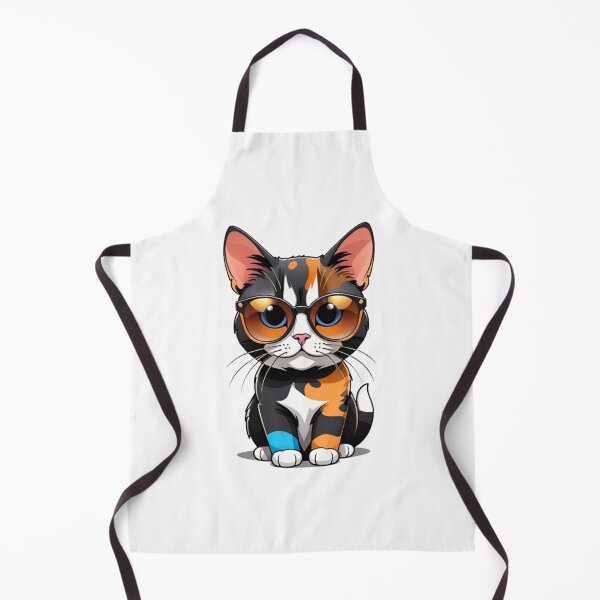 Item preview, Cute cat tortie wear sunglasses designed and sold by KorArtStudio.