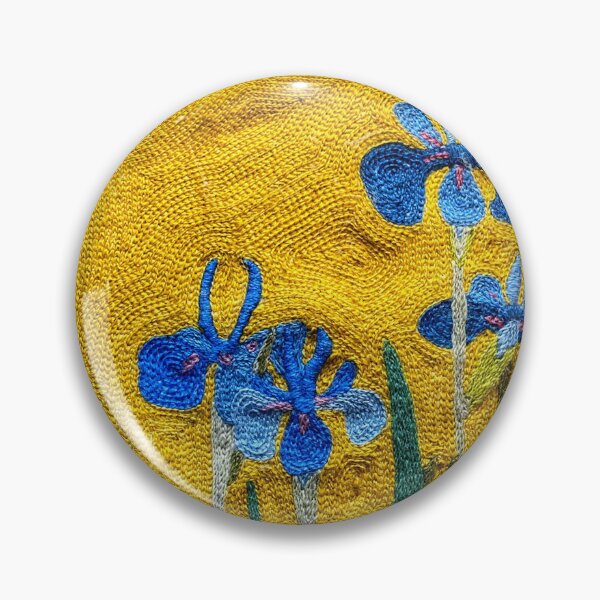 Item preview, Crewel Embroidery - Iris designed and sold by Nikki Fortuin Arts & Crafts.