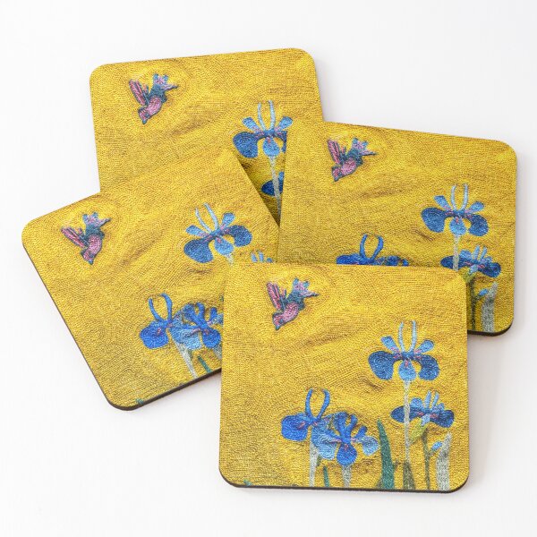 Item preview, Crewel Embroidery - Iris designed and sold by Nikki Fortuin Arts & Crafts.