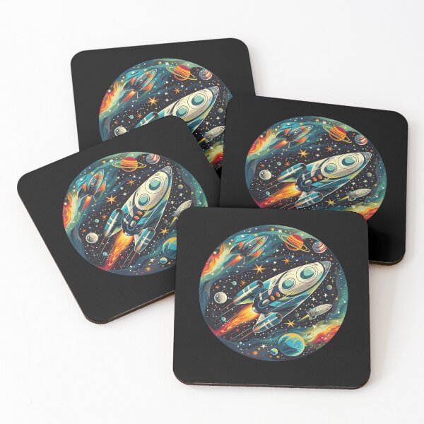 Item preview, Espacio y naves espaciales designed and sold by Myra365Art.