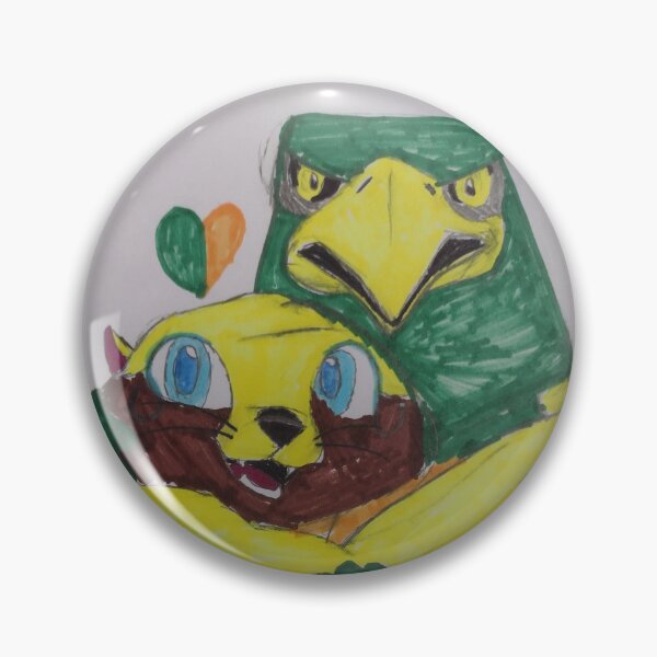 Item preview, Rose the Otter & Harley Hawk  designed and sold by RosetheOtter.