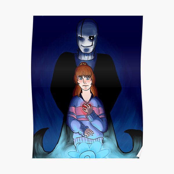 Wd Gaster Posters Redbubble