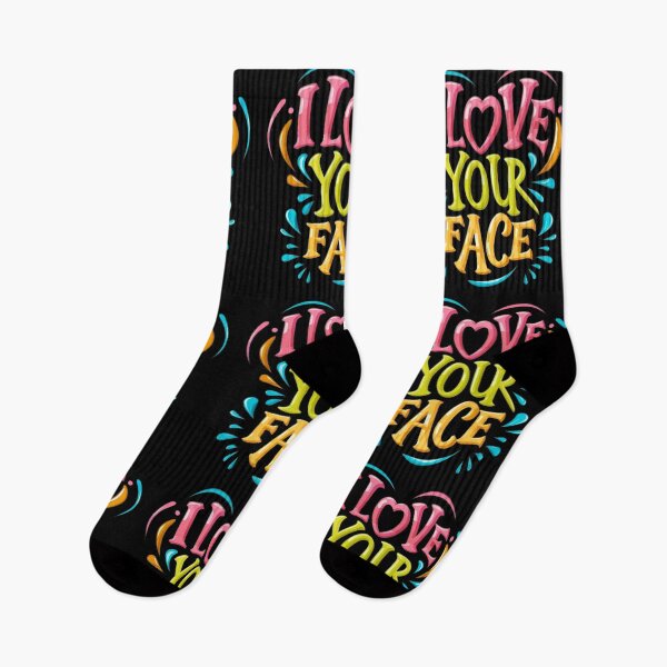 Item preview, I Love Your Face designed and sold by PlanetMarker.