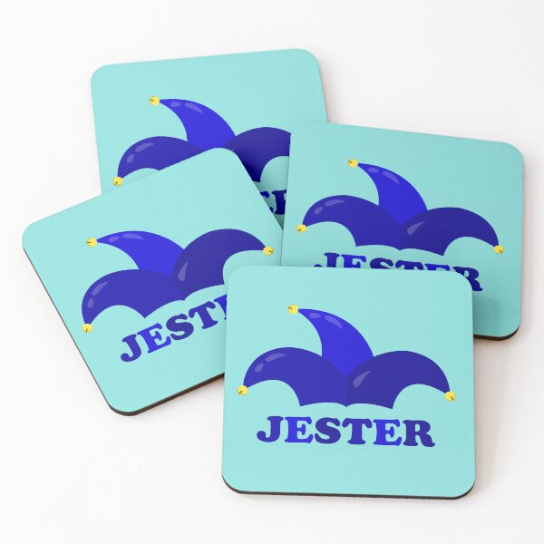 Item preview, Blue Harlequin or Jester Hat with Bells And Name designed and sold by shennix.