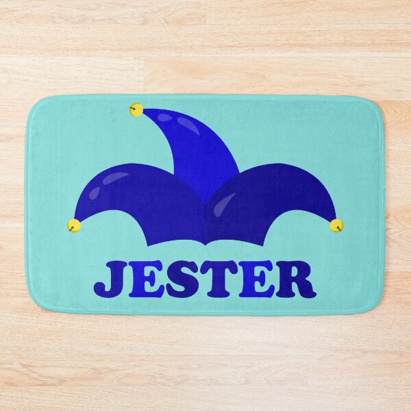 Item preview, Blue Harlequin or Jester Hat with Bells And Name designed and sold by shennix.
