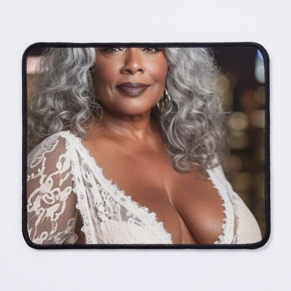 Item preview, Grown, Curvy and Sexy wearing white Lace, Ai Model designed and sold by CurviRadiance.