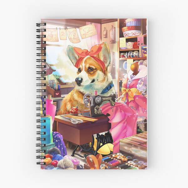 Artikelvorschau, Entzückender Corgi-Schneider – Nähzimmer entworfen und verkauft von Clitus.