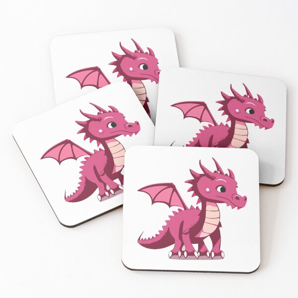 Item preview, Pink Dragon Cute Spiky  designed and sold by ArtPuffen.