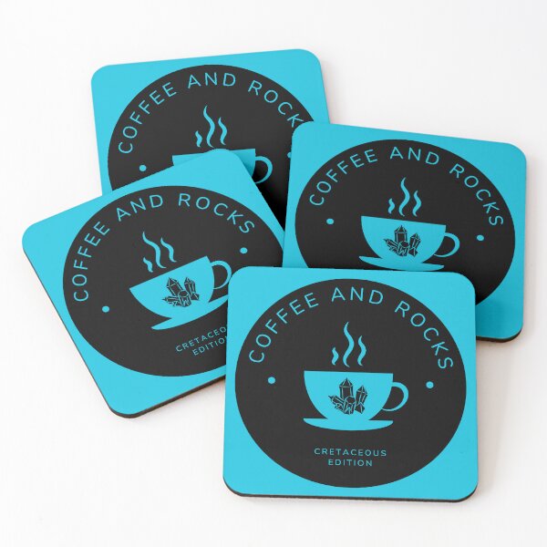 Item preview, Coffee and Rocks Cretaceous Edition for Geology Fans designed and sold by tumbleweedphoto.