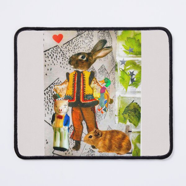 Item preview, Rabbit, Pig, Gerbil and Duck - 'Celery-Brate Friendship' designed and sold by Nikki Fortuin Arts & Crafts.