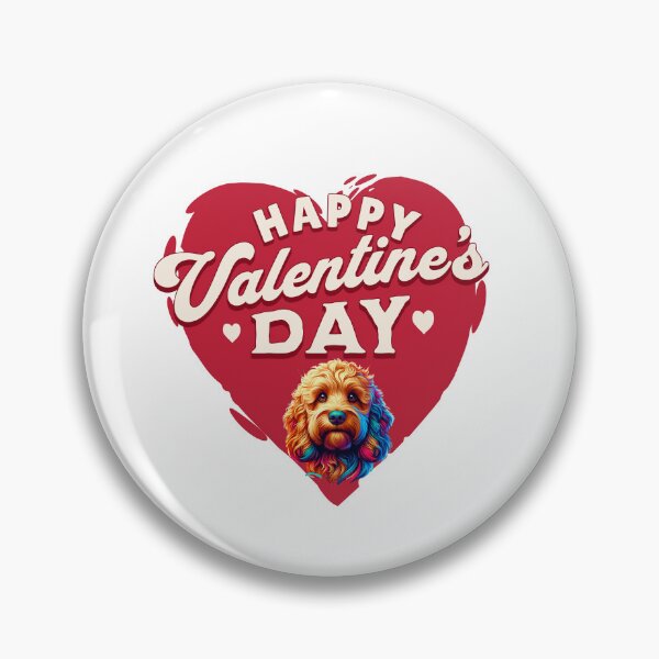 Item preview, Valentine's Day Cockapoo designed and sold by Stardust4ever.