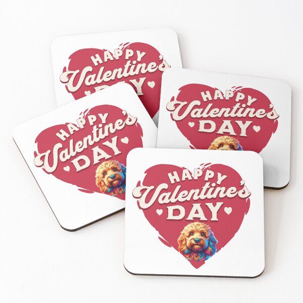 Item preview, Valentine's Day Cockapoo designed and sold by Stardust4ever.