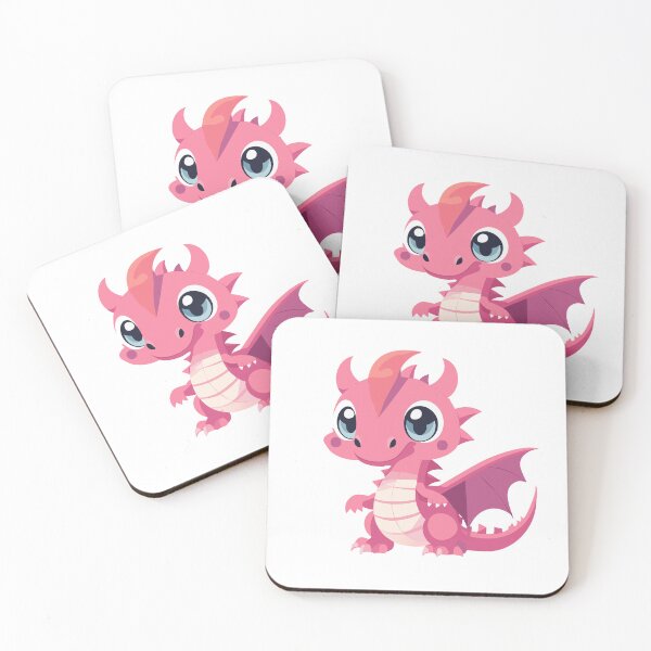 Item preview, Pink Dragon Cute Spiky  designed and sold by ArtPuffen.