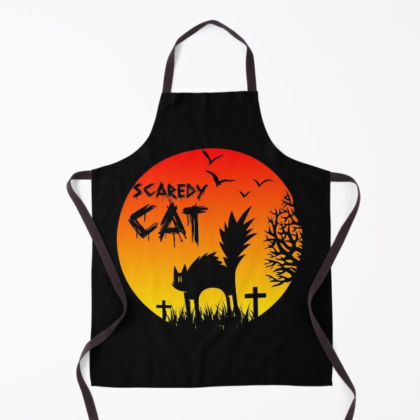 Item preview, scared cat under the moon designed and sold by NNAANN.