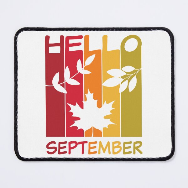 Item preview, Hello September Fall Leaves Design designed and sold by Shiraufa.