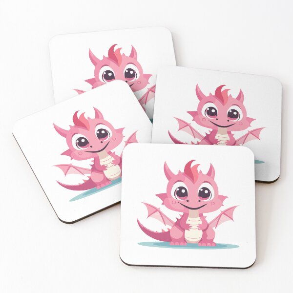 Item preview, Pink Dragon Cute Spiky  designed and sold by ArtPuffen.
