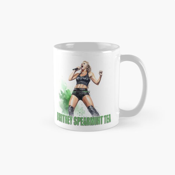 Item preview, Britney Spearmint Tea Mug designed and sold by DelThomas42.