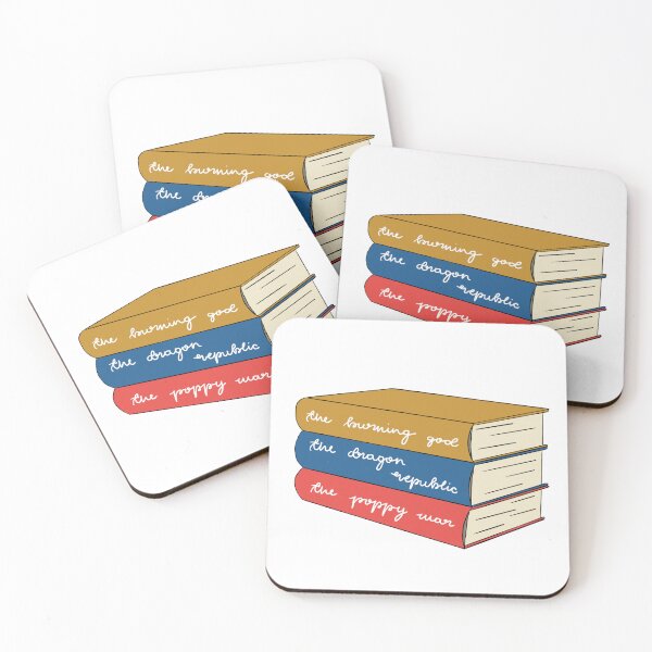 Item preview, The Poppy War Book Stack designed and sold by sketchedby rach.