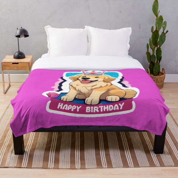 Item preview, Golden Retriever Princess Golden Girl Birthday designed and sold by Vivid Studio.