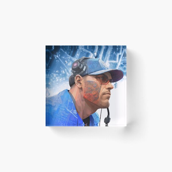 Item preview, Dan Campbell Detroit Lions Modern Art No.2 designed and sold by Rinomano.