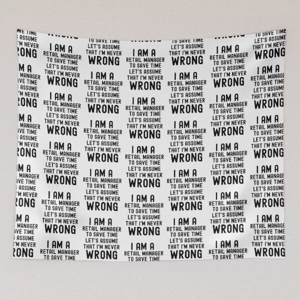 Item preview, I Am A Retail Manager designed and sold by HappyDelights.