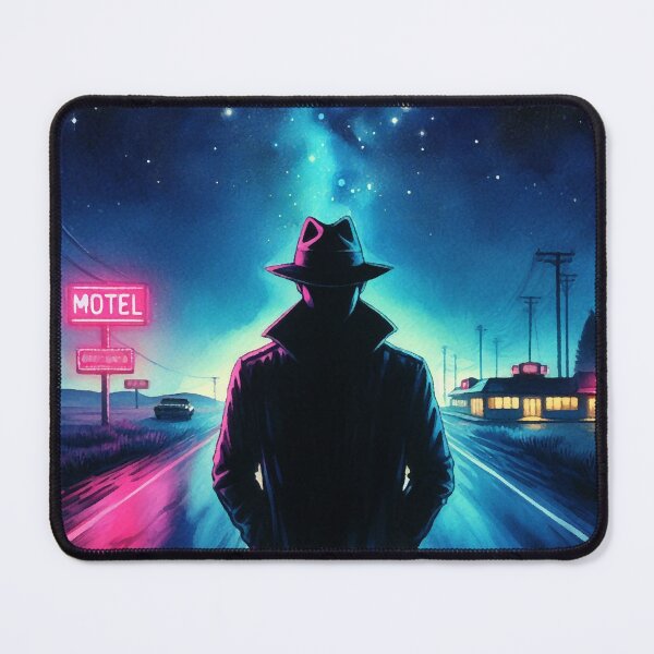 Item preview, Detective Under the Starry Sky [Neon Noir] designed and sold by RESToRAPTOR.
