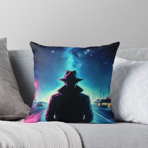 Item preview, Detective Under the Starry Sky [Neon Noir] designed and sold by RESToRAPTOR.