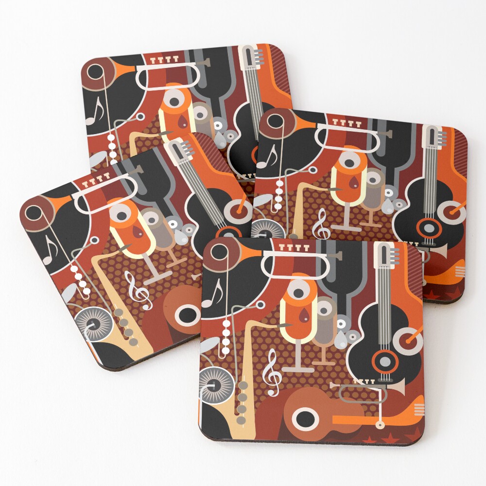 Item preview, Coasters (Set of 4) designed and sold by Bmorrcreative.