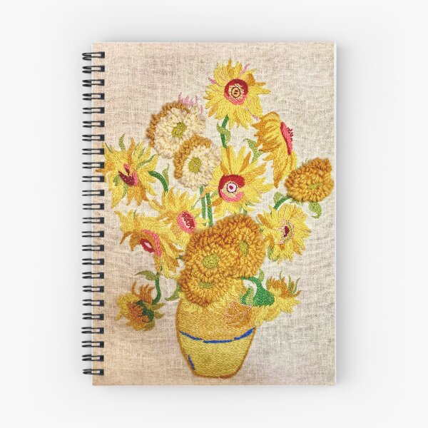 Item preview, Vintage Crewel Embroidery - Sunflowers  designed and sold by Nikki Fortuin Arts & Crafts.
