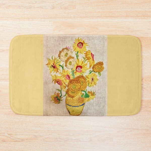 Item preview, Vintage Crewel Embroidery - Sunflowers  designed and sold by Nikki Fortuin Arts & Crafts.