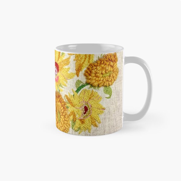 Item preview, Vintage Crewel Embroidery - Sunflowers  designed and sold by Nikki Fortuin Arts & Crafts.