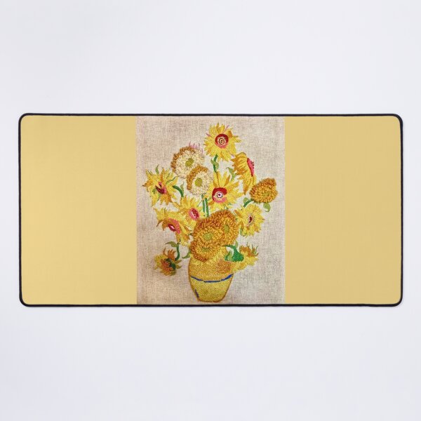 Item preview, Vintage Crewel Embroidery - Sunflowers  designed and sold by Nikki Fortuin Arts & Crafts.