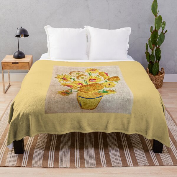 Item preview, Vintage Crewel Embroidery - Sunflowers  designed and sold by Nikki Fortuin Arts & Crafts.