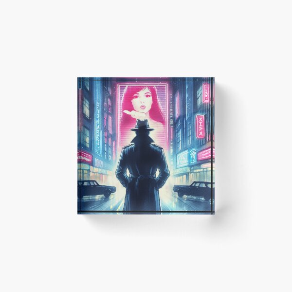 Item preview, Private Detective in the Neon City [Neon Noir] designed and sold by RESToRAPTOR.