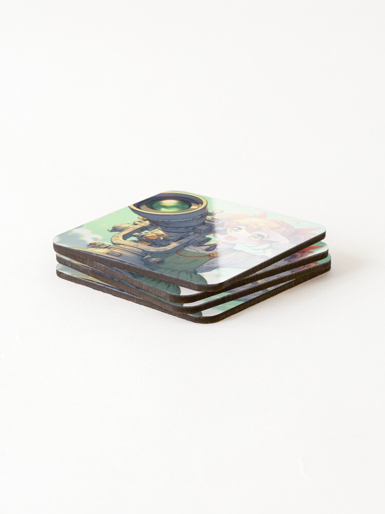 Thumbnail 4 of 5, Coasters (Set of 4), Watching Out designed and sold by ComputerContent.