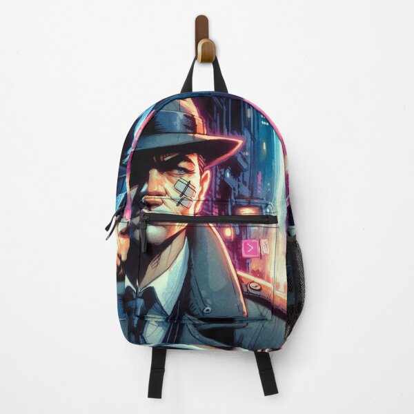 Item preview, Suspicious Private Detective [Neon Noir] designed and sold by RESToRAPTOR.