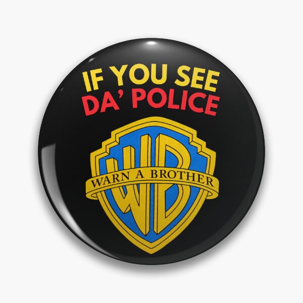 Item preview,  If You See Da Police Warn A Brother T-Shirt and Sticker designed and sold by DiverseDazzle.