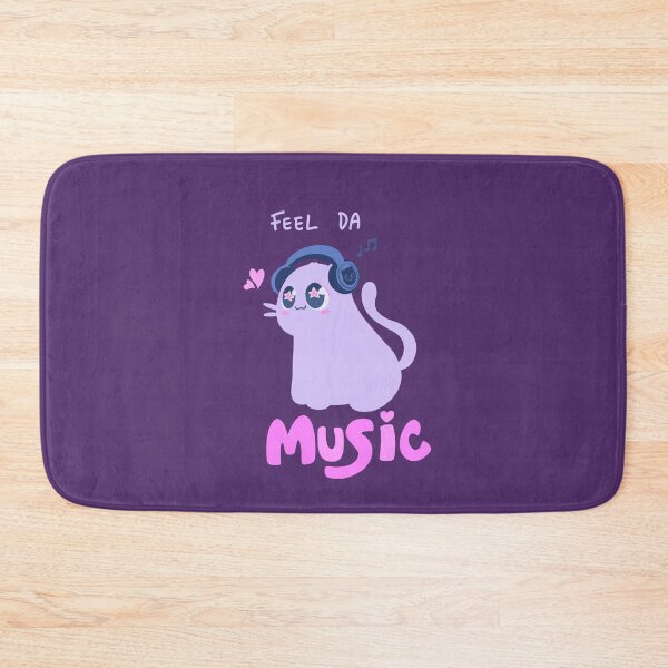 Item preview, Little Catto with Headphones designed and sold by sillycattos.