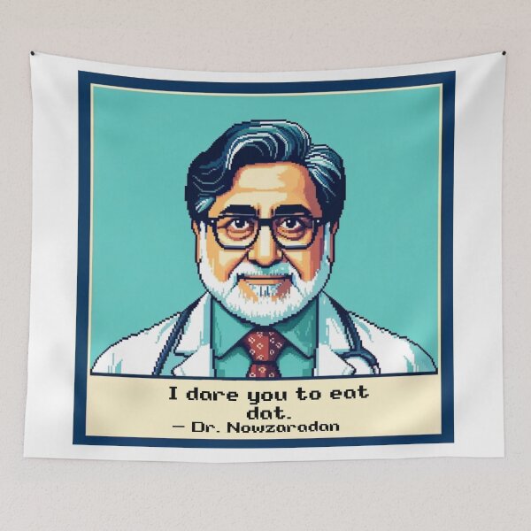 Item preview, Dr. Now, 600 pound life Pixel Art  designed and sold by fabinthelab.
