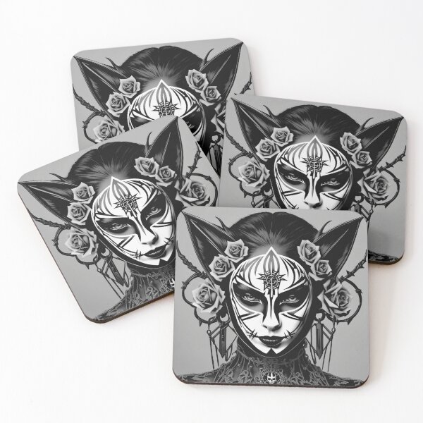 Item preview, black metal cats 3 designed and sold by immortalzoddo.