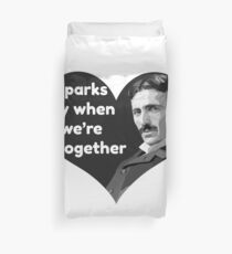 Tesla Love Duvet Cover