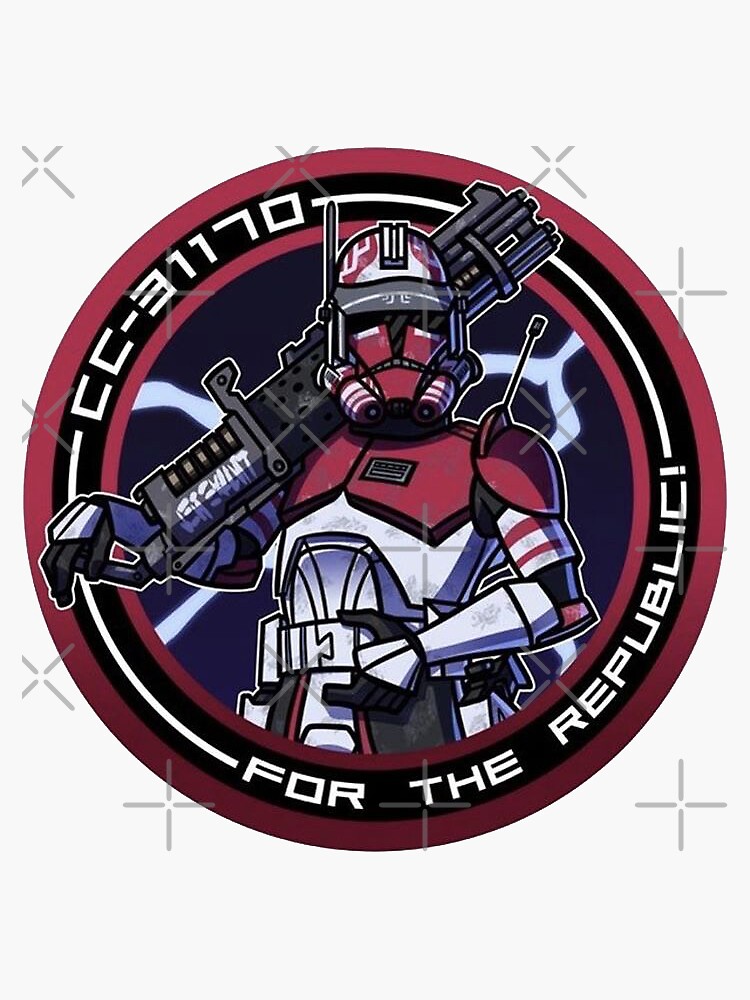 Thumbnail 3 of 3, Sticker, Commander Thorn sticker designed and sold by StickyMcSticker.