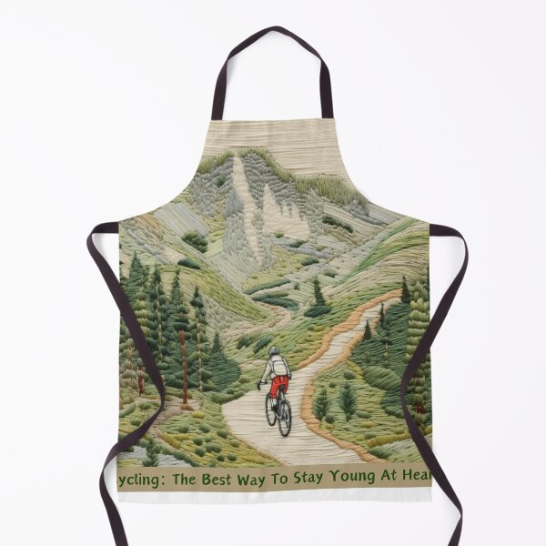 Item preview, Cycling: The Best Way To Stay Young At Heart designed and sold by NDMDesignStudio.