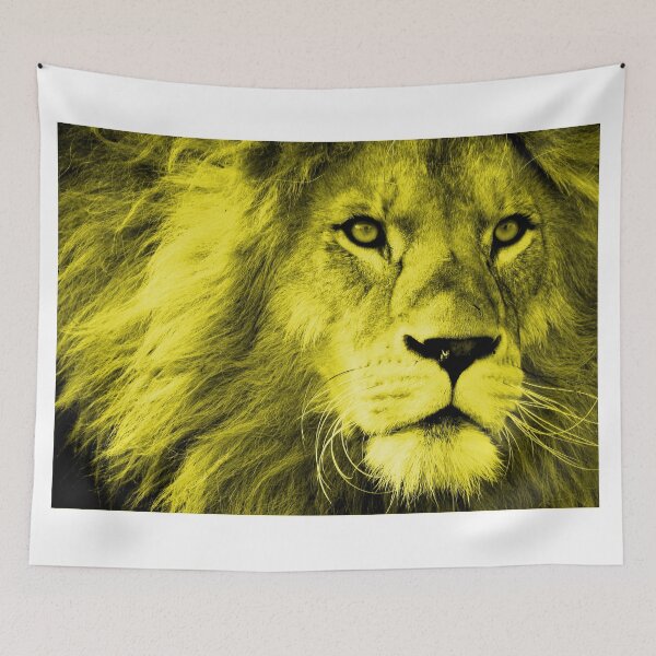 Item preview, Male Lion - Yellow designed and sold by Gary Hogben.