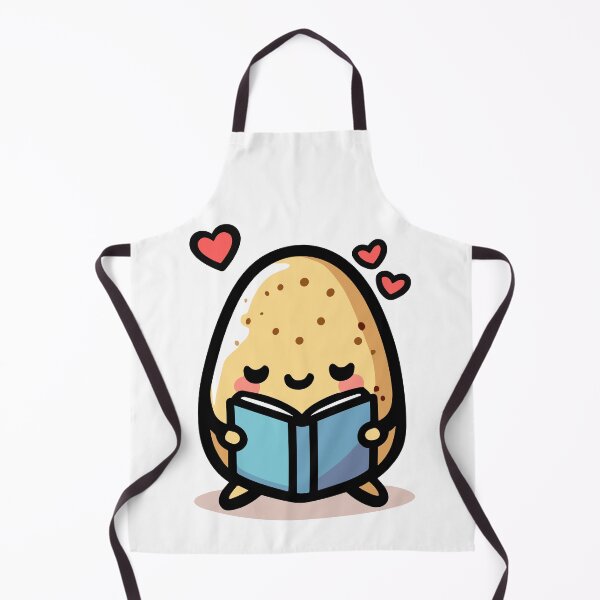 Item preview, Cute Potato Reading designed and sold by BluRockDesigns.