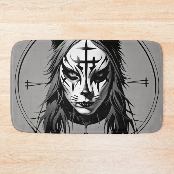 Item preview, black metal cats 5 designed and sold by immortalzoddo.