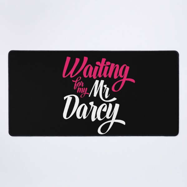 Item preview, Waiting for my Mr Darcy (Pride and Prejudice fan) designed and sold by frikybomb.