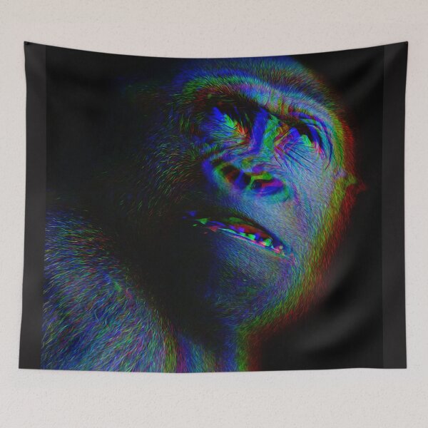 Item preview, primate psicodélico designed and sold by ookaiyah.